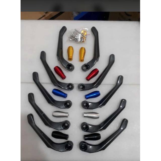 Jual Proguard handguard handle pelindung tangan karbon yamaha vixion cb150r R15 Beat vario mio