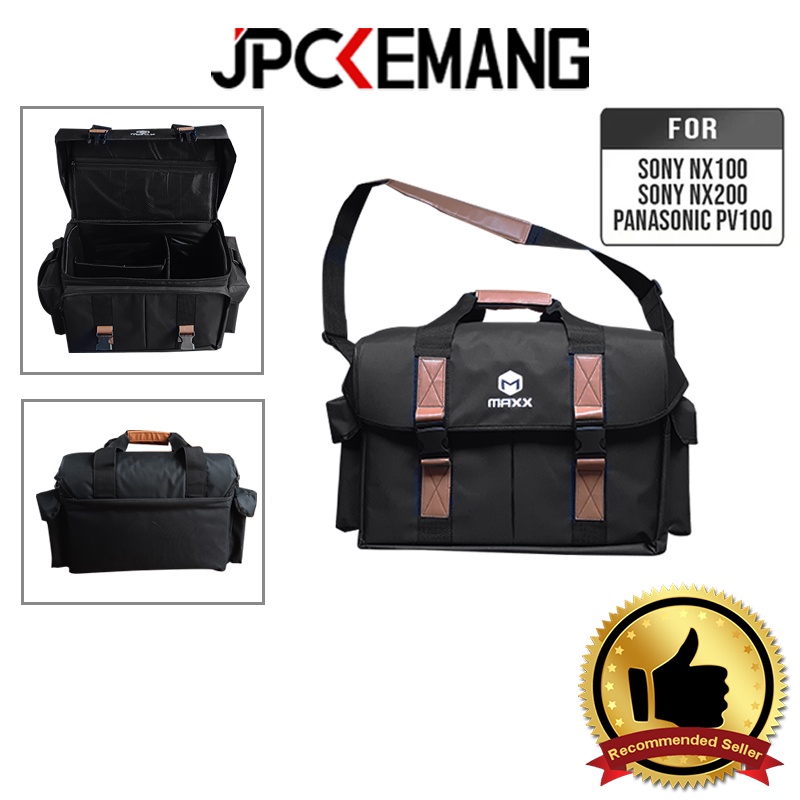 Jual Maxx Tas Kamera Profesional Camcorder Photo & Video Bag For Sony NX100 Sony NX200 Panasonic