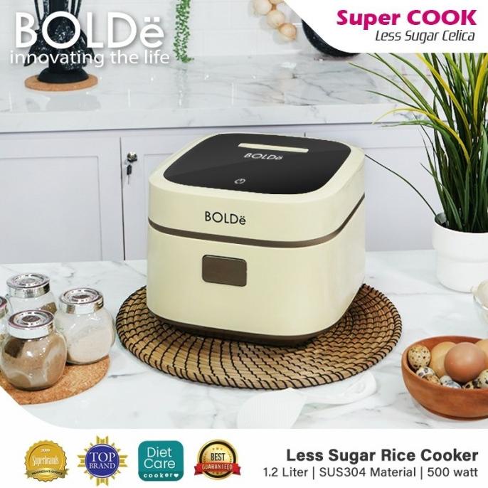 Jual Bolde Super Cook Less Sugar Celica Rice Cooker Multi Fungsi