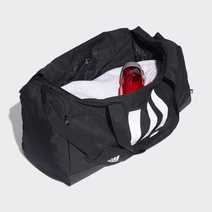 Jual ADIDAS ESSENTIAL 3STRIPES DUFFLE BAG MEDIUM BLACK