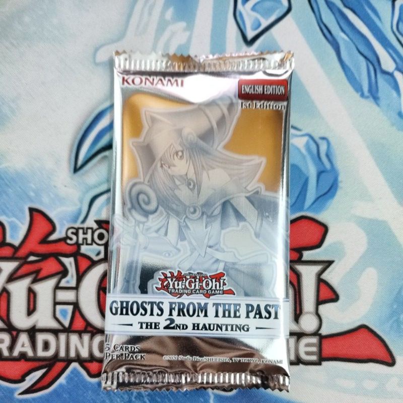 Jual yugioh booster pack ghost from the past 2nd haunting original