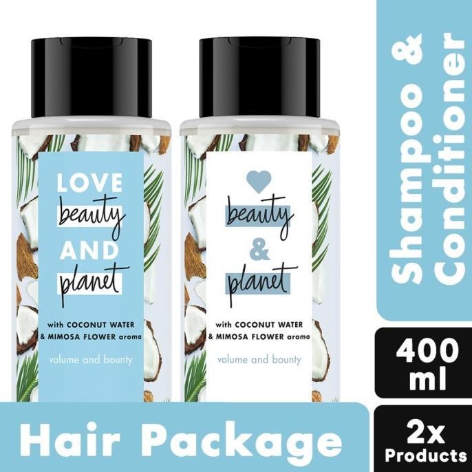 Jual Love Beauty & Coconut Water Shampoo & Conditioner 400Ml Shopee Indonesia