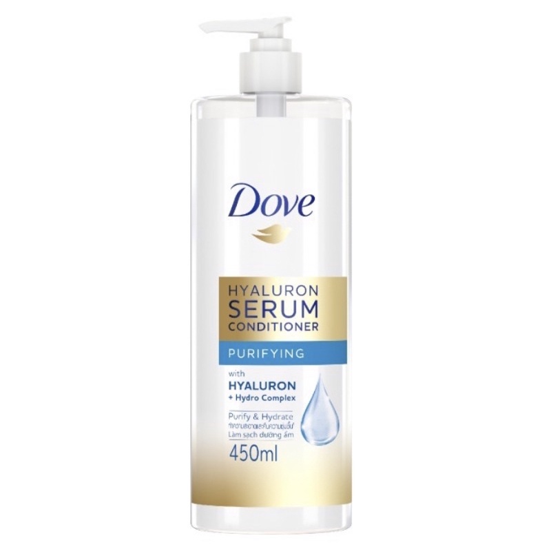 Jual Dove Hyaluron Serum Conditioner Purify & Hydrating Rambut Kering