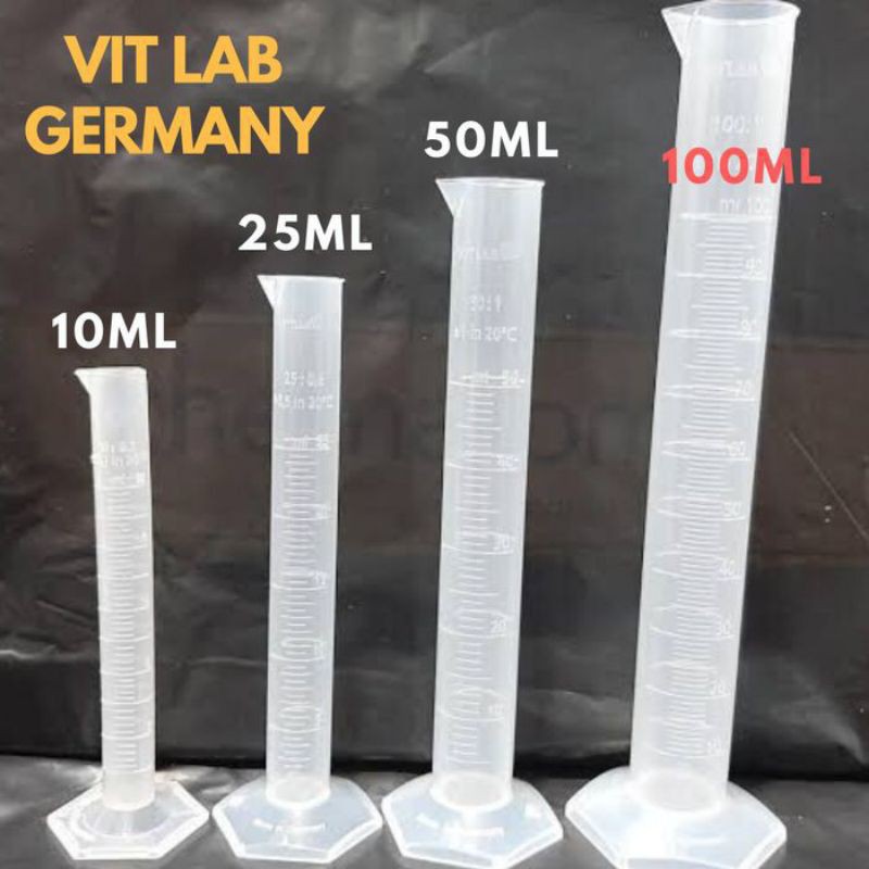 Jual Takaran/gelas ukur/Tabung ukur 25ml Plastik akurat cairan/Parfum(04)
