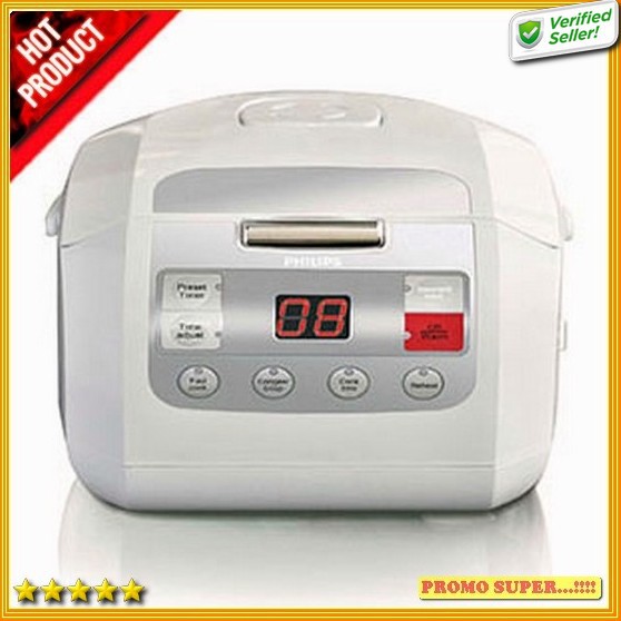 Jual Philips HD3030/30 Fuzzy Logic Rice Cooker Putih R3199 Shopee