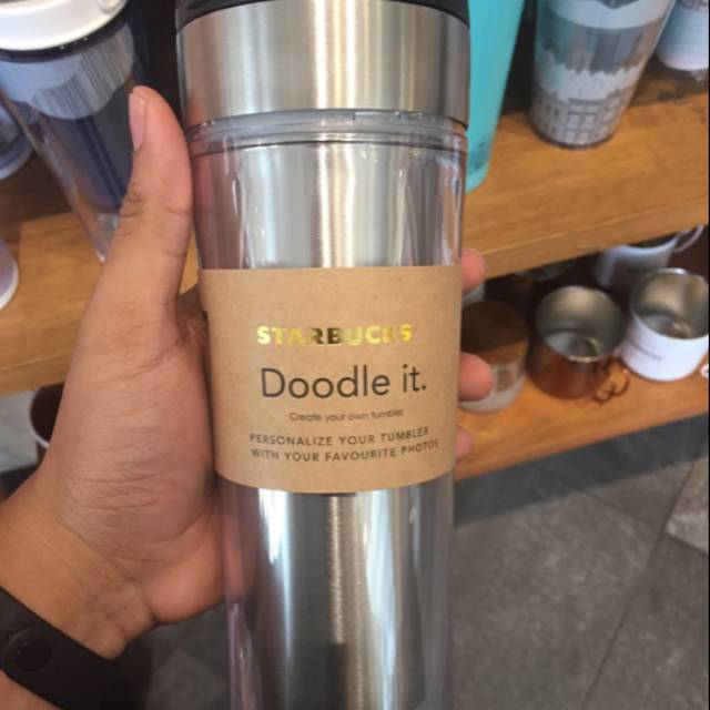 Jual Tumbler starbucks doodle it original Shopee Indonesia