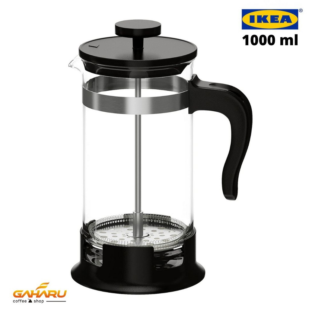 Jual French Press 1000 ML IKEA 1 Liter Coffee and Tea Maker Alat Saring