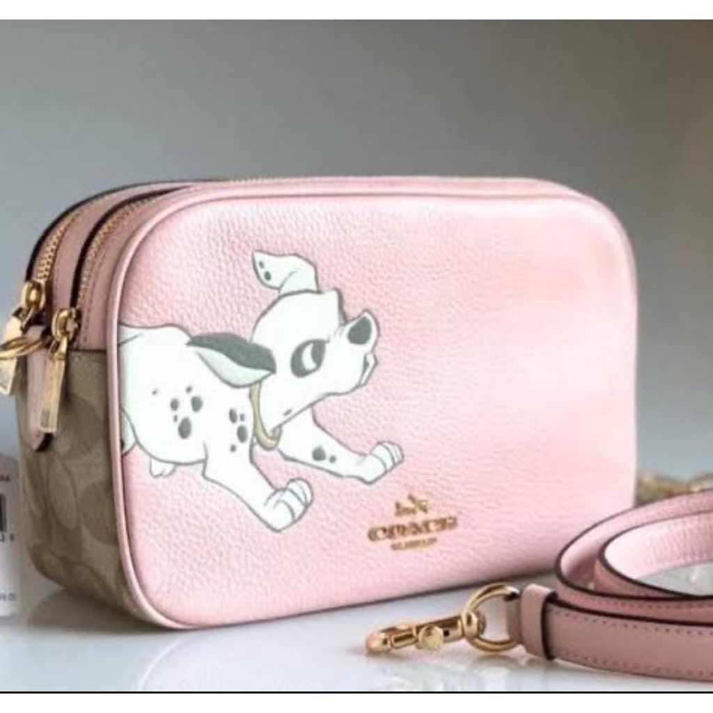 Jual Coach Disney X Coach Jes Crossbody In Signature Canvas With
