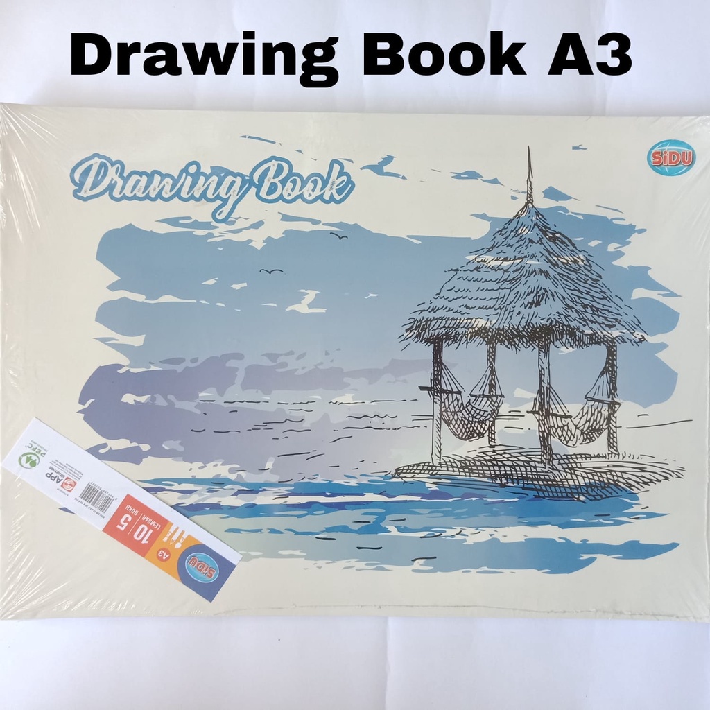 Jual Buku Gambar SIDU A3 / Drawing Book A3 / buku menggambar murah