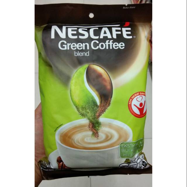 Jual Nescafe Green Coffee Blend 20gr x 10pcs Shopee Indonesia