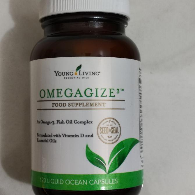 Jual Omegagize 120 Liquid Capsule Young Living Essential Oil Segel