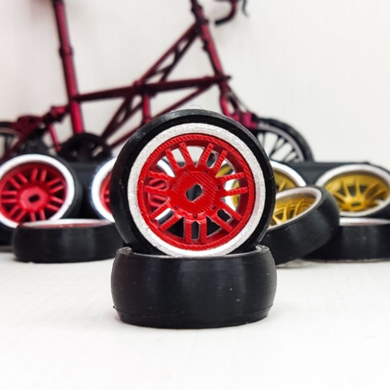 Jual (1PCS) VELG WLTOYS K989 WLTOYS K969 VELG 1/28 ADJUSTABLE OFFSET