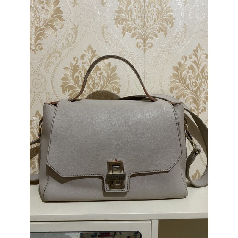 Jual Everbest Bag Khaki Sling Bag Preloved Shopee Indonesia