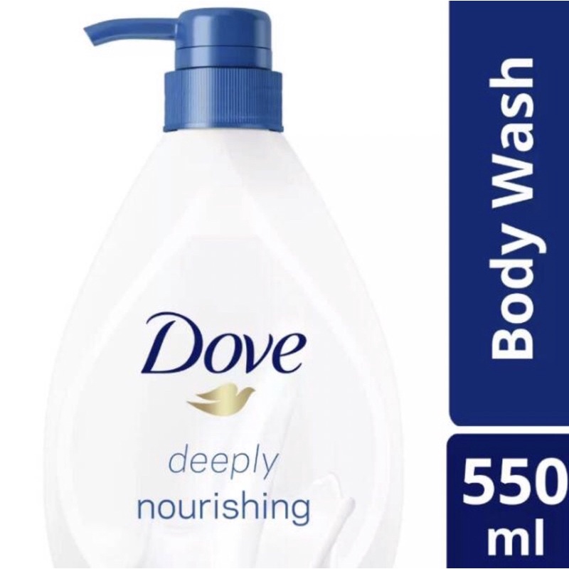 Jual Dove body wash deeply nourishing / sensitive skin 550 ml/ 400 ml