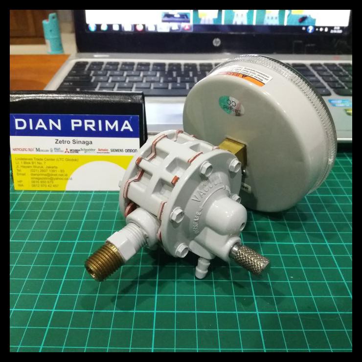 Jual Qualitrol Pressure Vacuum Gauge With Bleeder 5035E Qual 07035C