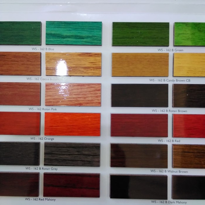 Jual kayucat wood stain salak brown cat kayu Shopee Indonesia