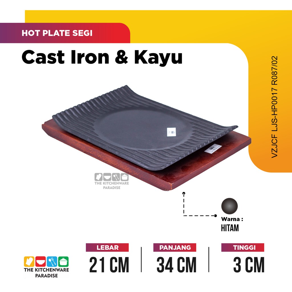 Jual HOT PLATE ATAU PIRING SAJI SQUARE DENGAN BULATAN Shopee Indonesia
