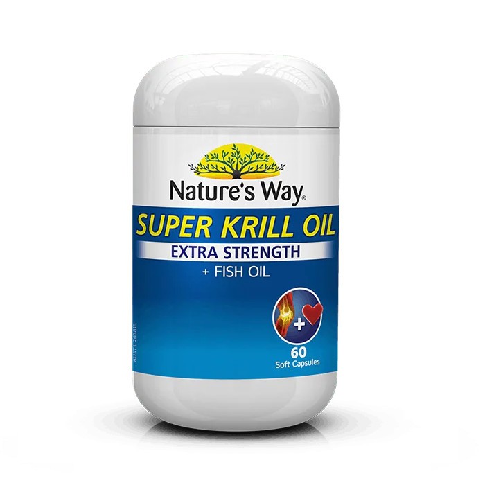 Jual Nature's Way Super Krill Oil dan Fish Oil Extra Strength 60