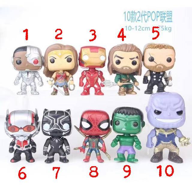 Jual REstock funko pop action figur marvel mainan super hero pajangan