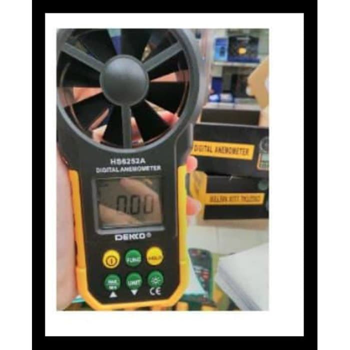 Jual Jual Digital Anemometer Meter Dekko Hs6252A Alat Kecepatan angin Shopee Indonesia