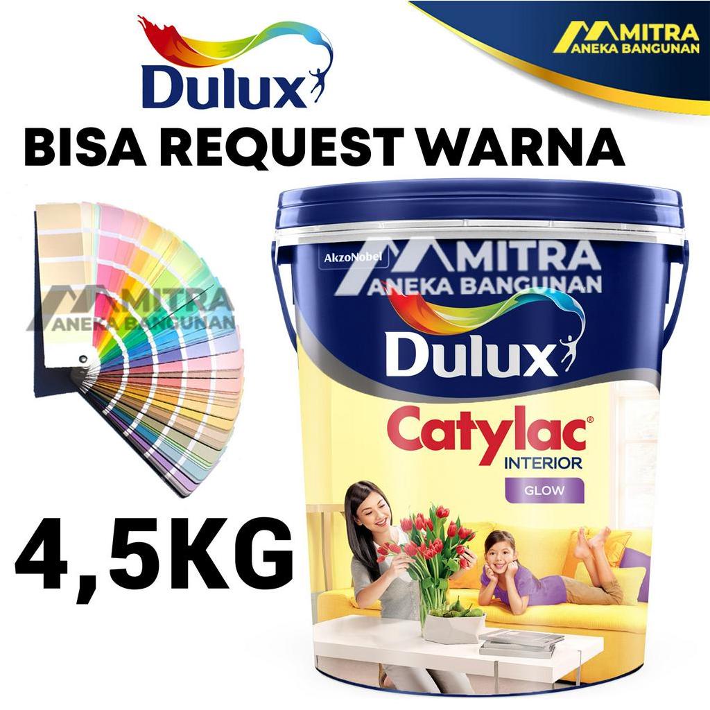 Jual CAT TEMBOK DULUX CATYLAC GLOW INTERIOR 4,5 KG / BISA REQUEST