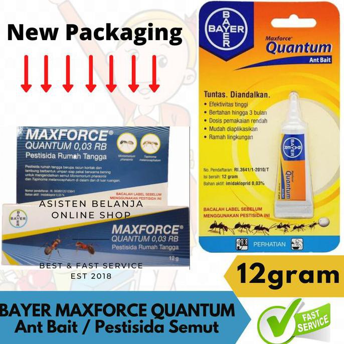 Jual Maxforce Quantum Gel 12gram Ant Bait Umpan Racun Pembasmi Bunuh