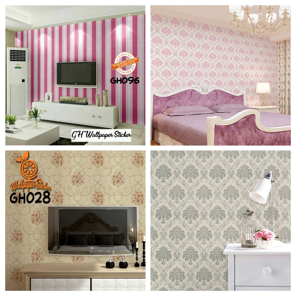 Jual Wallpaper Dinding Kamar Tidur Wallpaper Dinding 3D Wallstiker