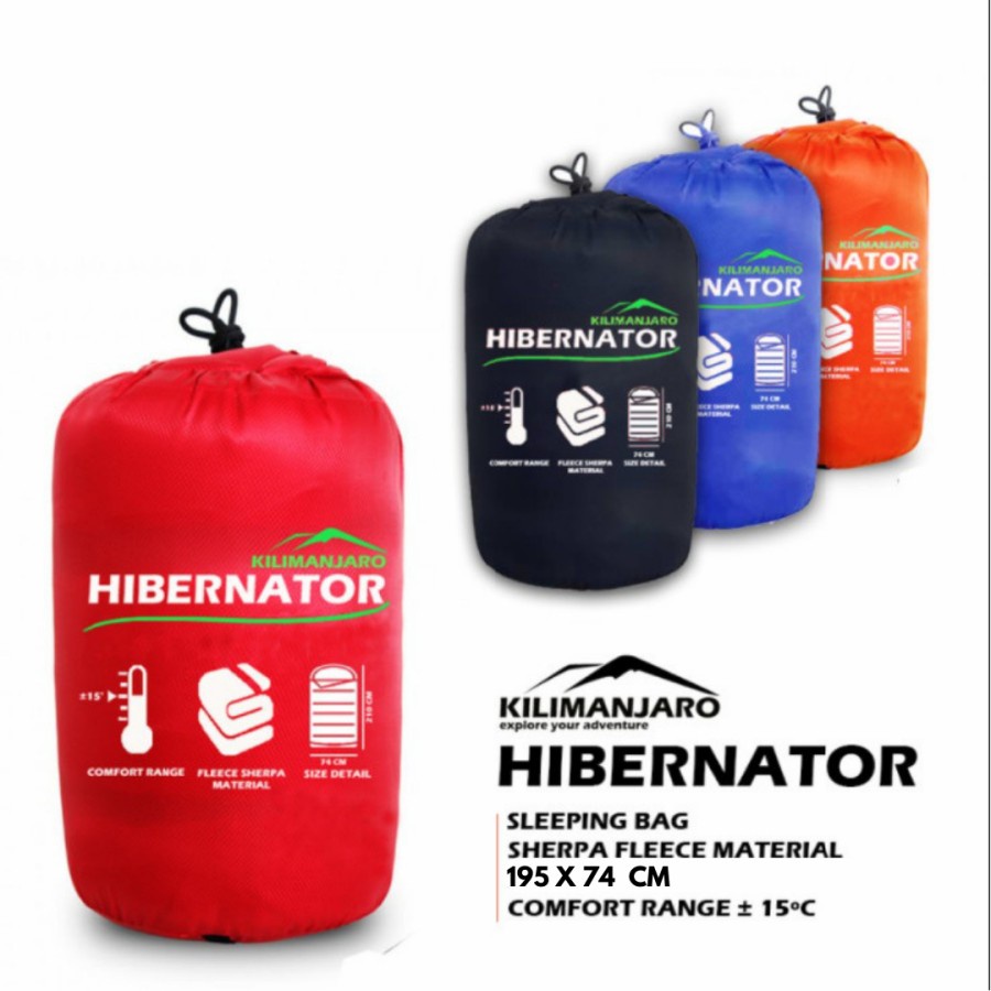 Jual SB Sleeping Bag WATERPROOF KILIMANJARO Hibernator Series Polar