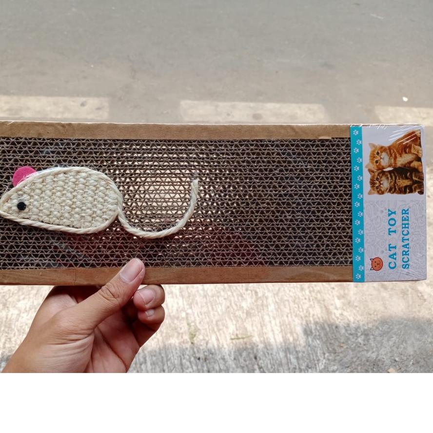 Jual Terjangkau Scratch Board Pad Cat Garukan Kucing Mainan Kucing Garukan Kuku Shopee Indonesia