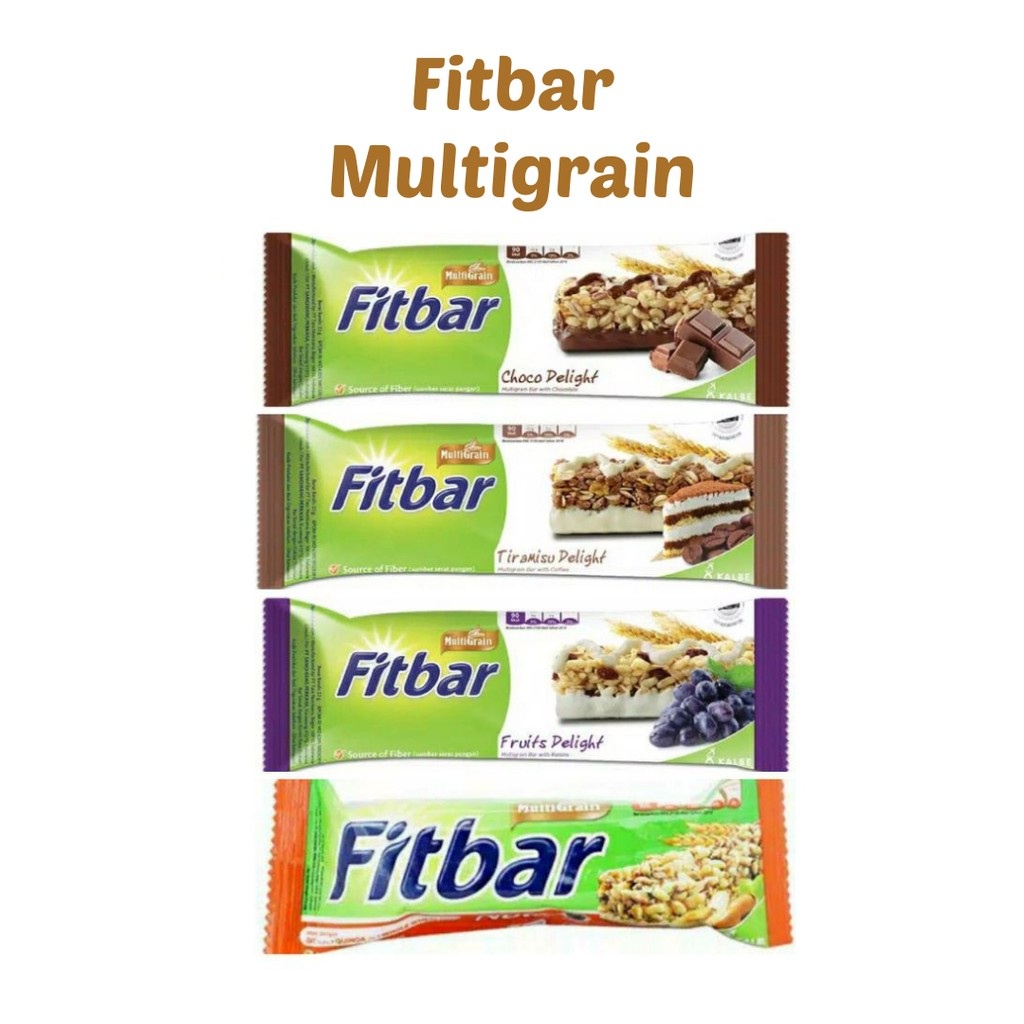 Jual Sembako Fitbar Multigrain SATUAN 22gr ECER energy bar diet NOT