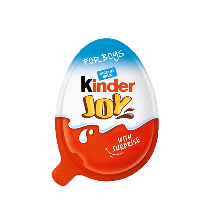 Jual PACK KINDER JOY CHOCOLATE FOR BOYS (8 PCS X 20 GR) / KINDERJOY