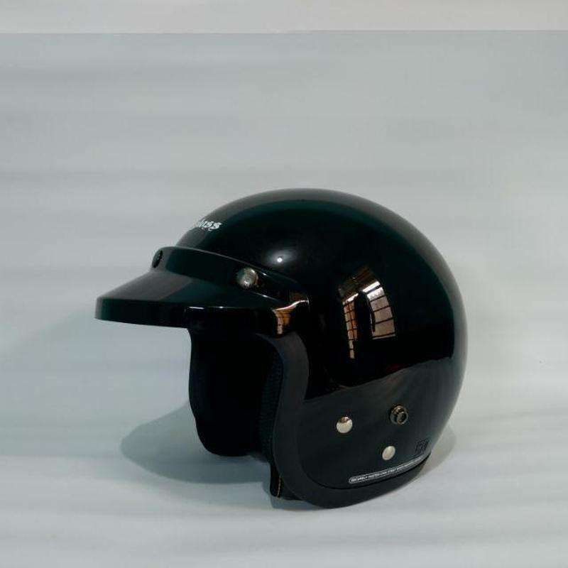 Jual HELM JOGJA . HELM CARGLOSS HITAM GLOSSY Shopee Indonesia