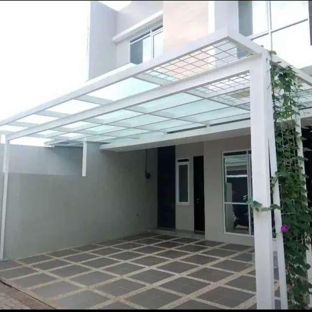 Jual Ella Kanopi Canopy Carport Kaca Tempered / Laminated 8 Mm