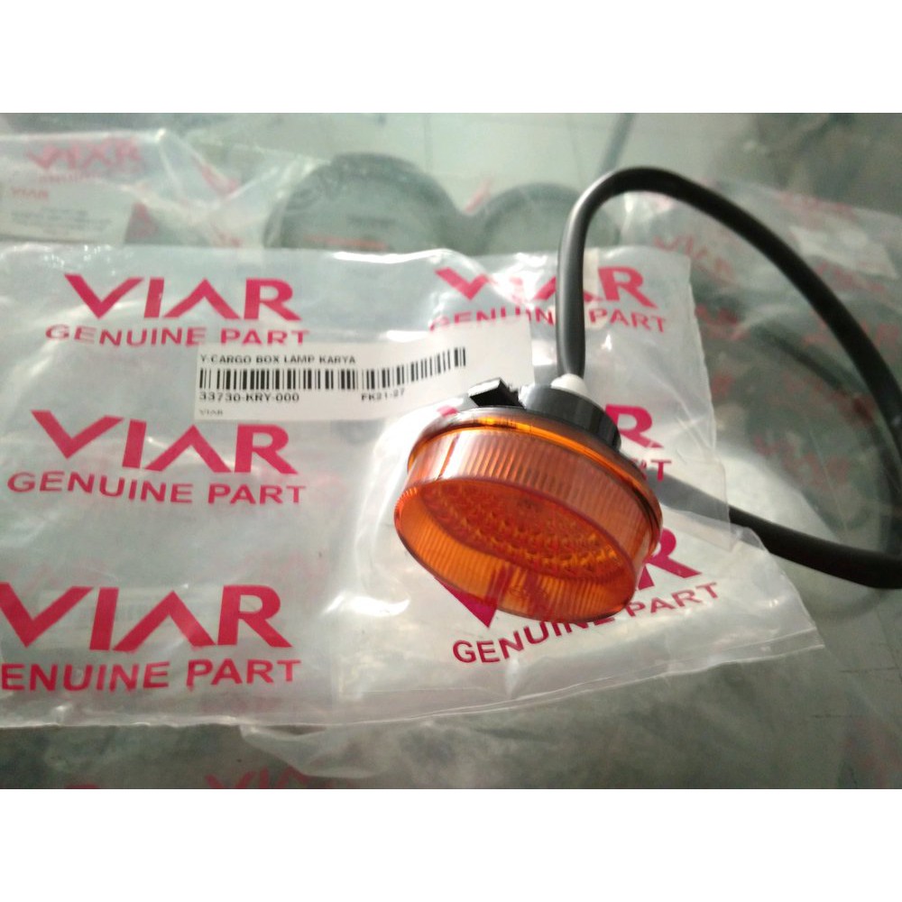 Jual Lampu cargo box depan roda tiga VIAR cargo box lamp karya roda