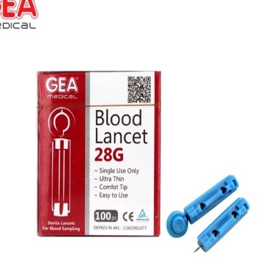 Jual Bnting Harga Blood Lancet 28G Isi 100 Jarum Pengambil Darah