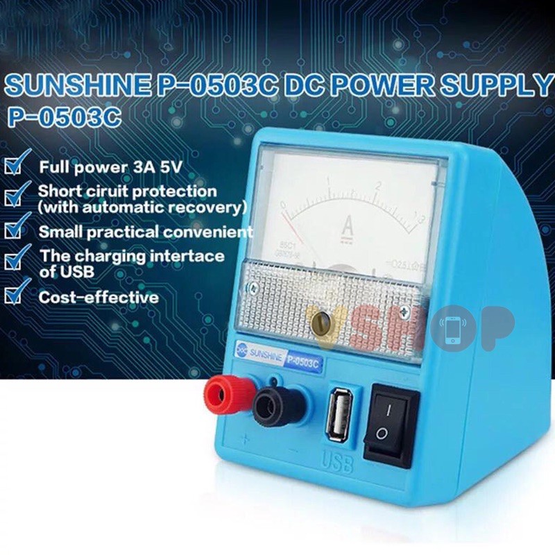 Jual POWER SUPPLY SUNSHINE P-0503C MINI 3 AMPER | Shopee Indonesia