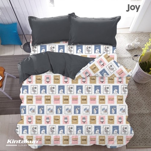 Jual Bed Cover Only / Comforter Kintakun New Luxury Joy Ukuran