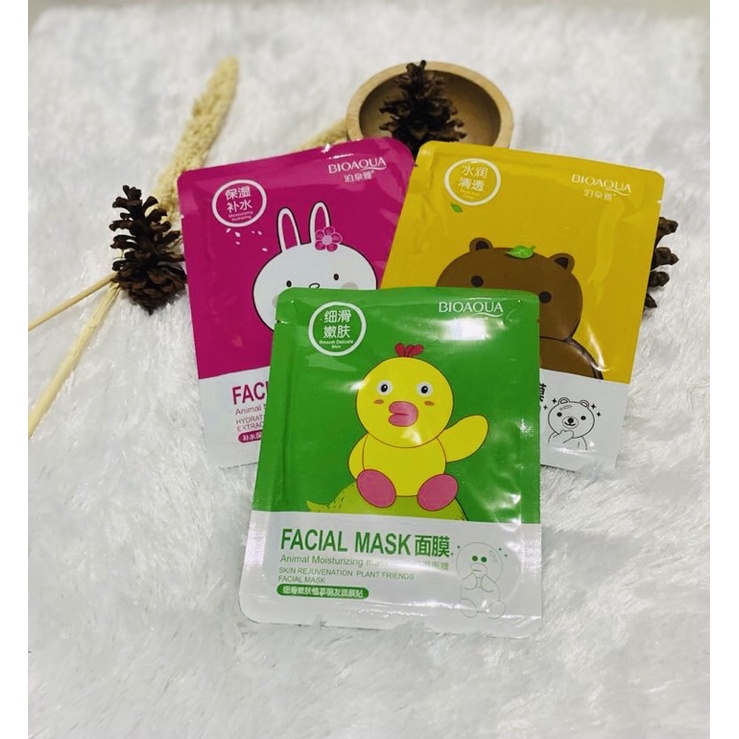 Jual Bioaqua Animal Mask Shopee Indonesia