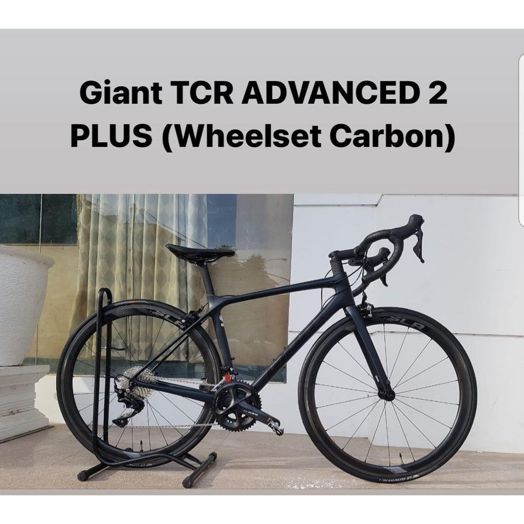 Jual Road Bike Giant TCR ADVANCED 2 PLUS 2+ Rims Carbon Sepeda Balap