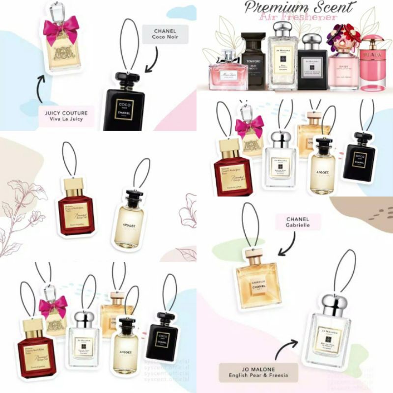 Jual Premium Scent Car / Air Freshener, Parfum Mobil, Pewangi Ruangan