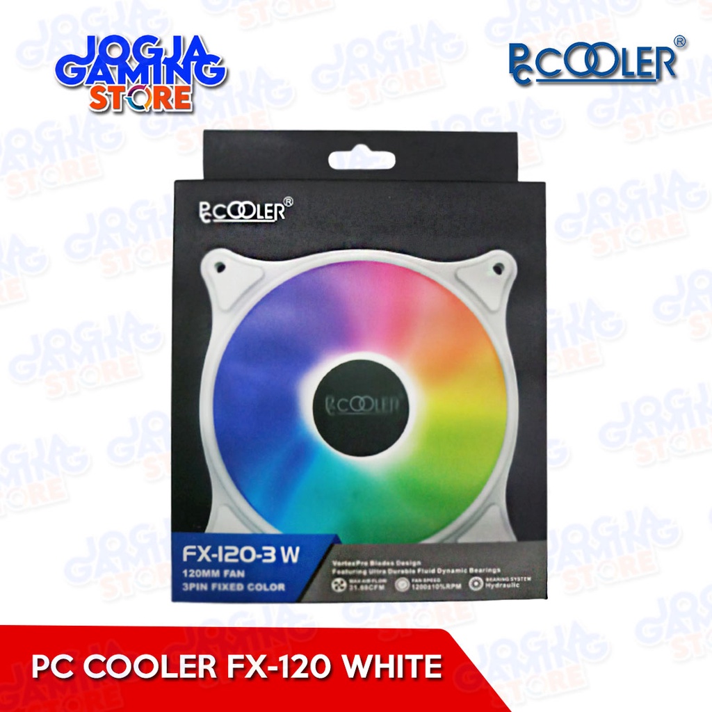 Jual PC Cooler FX1203 120mm / 12cm Single RGB Fan Case Shopee