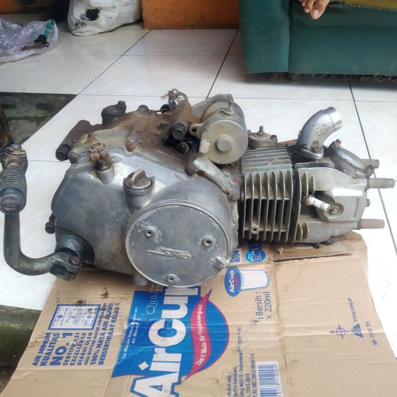 Jual MESIN HONDA SUPRA X 125 / KARISMA / KIRANA ENGINE 125CC Shopee