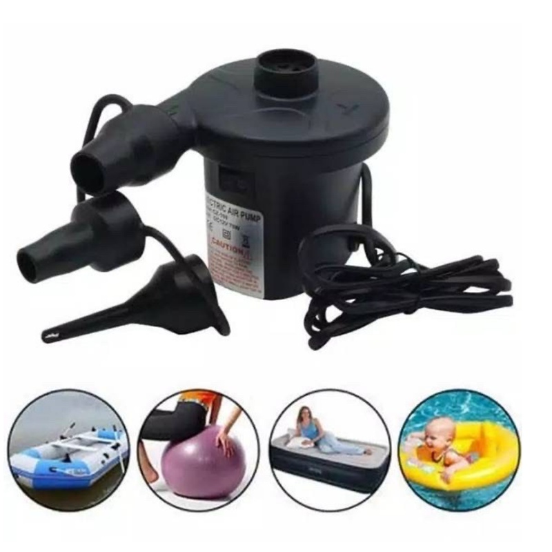Jual Pompa angin elektrik 3 IN 1 Ac air pump Vacuum blow Sofabed Airbed