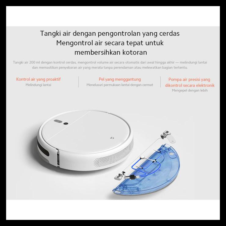 Jual PROMO PUNCAKNYA Xiaomi Mi Robot VacuumMop / Mijia 1C Inter Ver 2 in 1 Vacuum Dan Pel