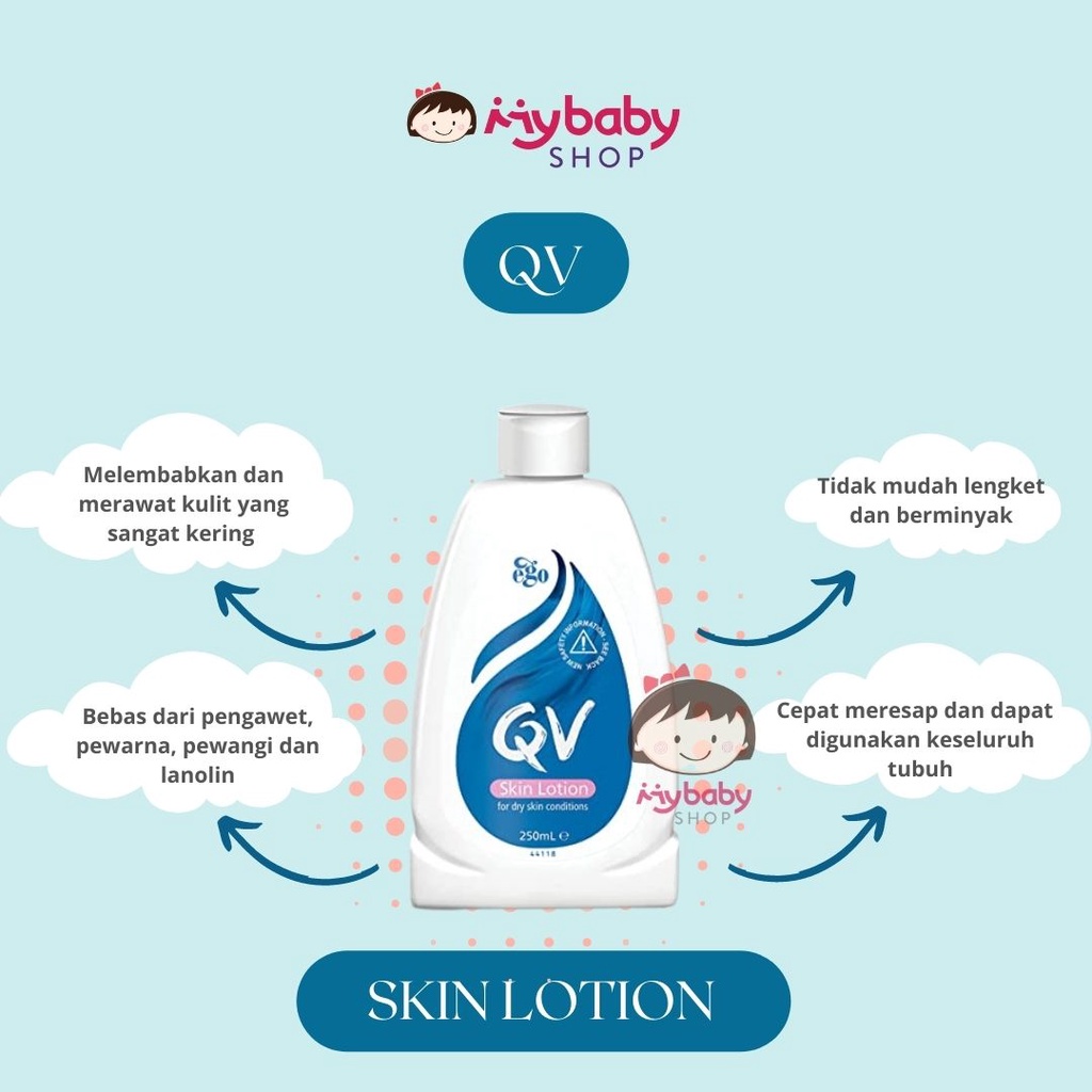 Jual QV Skin Lotion Untuk Kulit Normal Dan Sensitif 250ml ( lotion