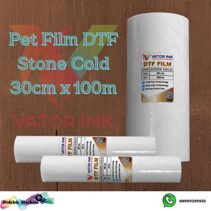 Jual Kertas Print / PetFilm DTF StoneCold 30cm x 100mm Shopee Indonesia
