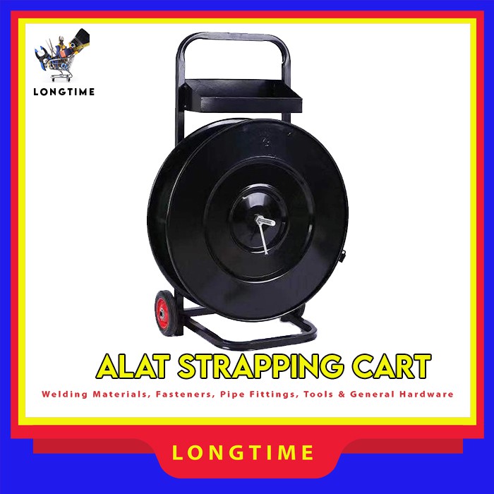 Jual Gerobak strapping cart Polyester PET dispenser strapping band