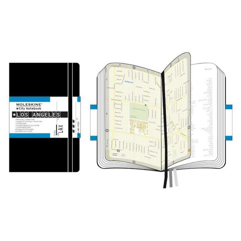 Jual Moleskine City Notebook Los Angeles Shopee Indonesia