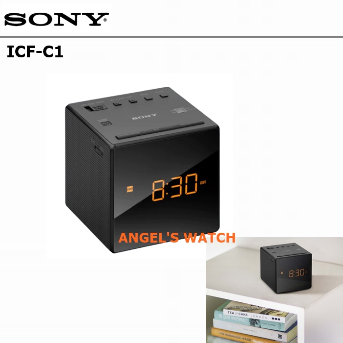 Jual RADIO FM/AM CLOCK DIGITAL ALARM SONY ICFC1 SONY RADIO ORIGINAL