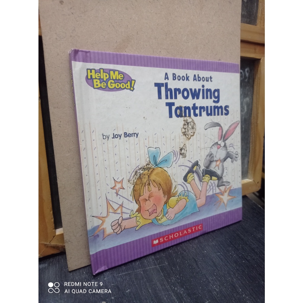 Jual Buku Anak Book About Throwing Tantrums Joy berry Shopee Indonesia
